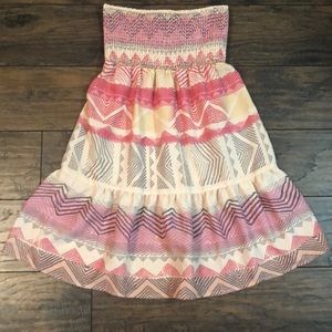 American Eagle strapless dress